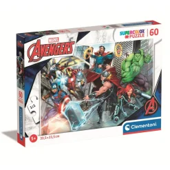 Puzzle 60 pièces : Avengers - Clementoni