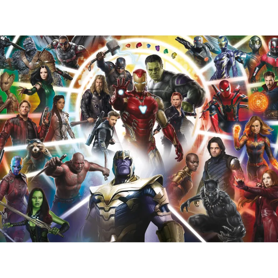 Puzzle 1000 pièces : Avengers End Game, les Héros Marvel - Trefl