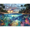 Puzzle 1000 pièces : Baie de coraux - Ravensburger