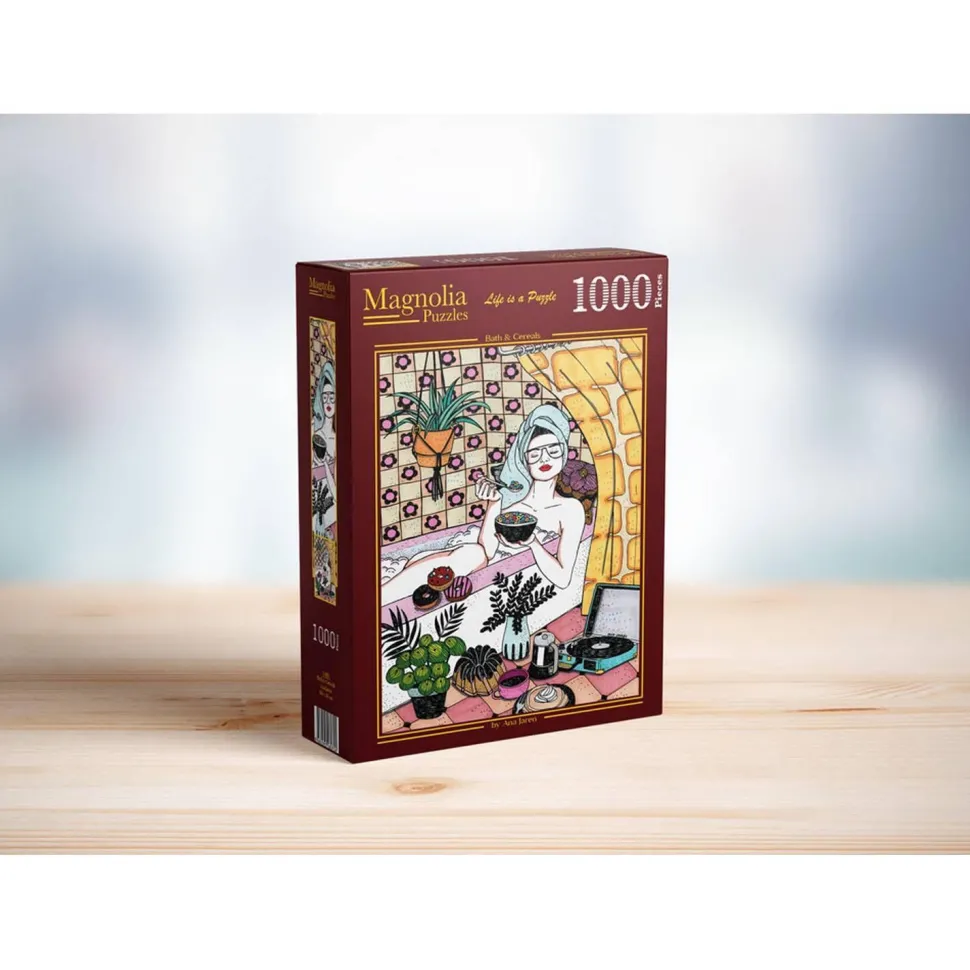 Puzzle 1000 Pièces : Bains & Céréales - Magnolia