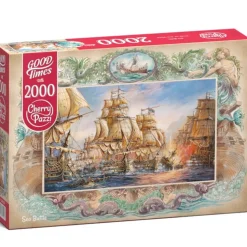 Puzzle 2000 pièces : Bataille navale - CherryPazzi