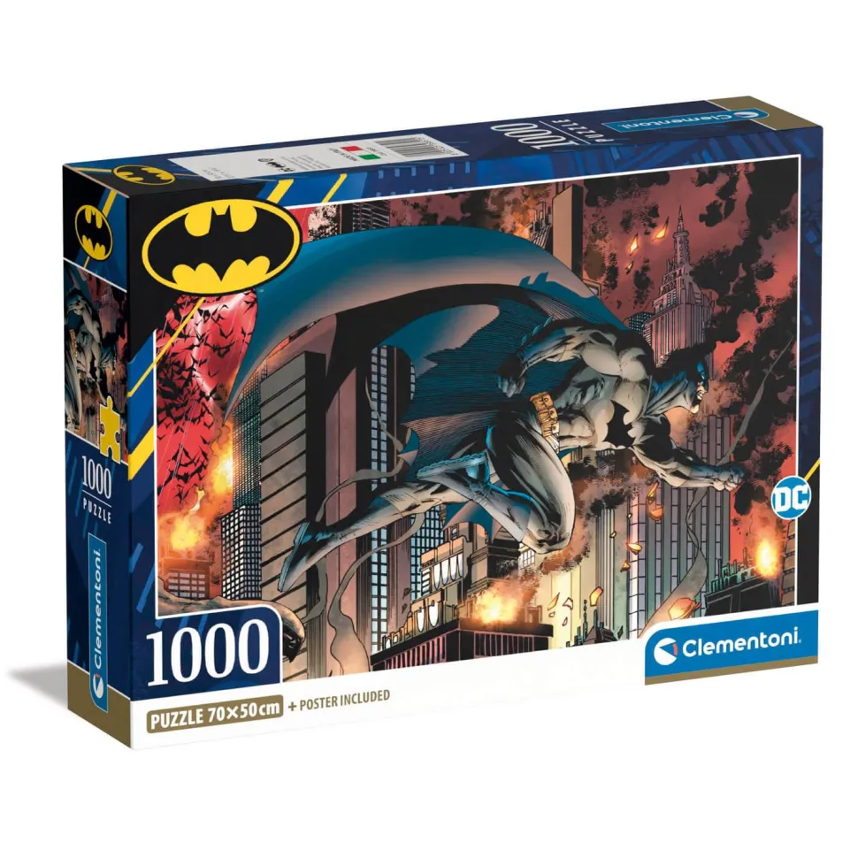 Puzzle 1000 pièces : Batman - Clementoni