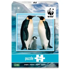 Puzzle 100 pièces : Bébés Pingouins - WWF