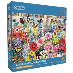 Puzzle 500 pièces : Beautés des pommiers en fleurs - Gibsons