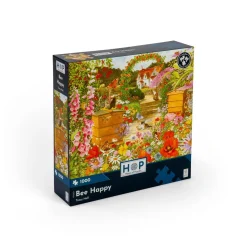 Puzzle 1000 pièces : Bee Happy - The House Of Puzzle