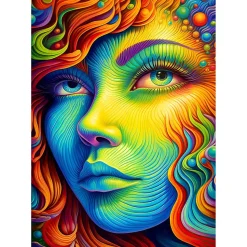 Puzzle 1000 Pièces : Belle Dame - EnjoyPuzzle