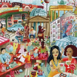 Puzzle 1000 pièces : Berlin Life - Eeboo