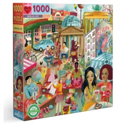 Puzzle 1000 pièces : Berlin Life - Eeboo