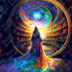 Puzzle 1023 pièces : Bibliothèque multiverselle - Yazz puzzle