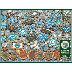 Puzzle 1000 pièces : Biscuits de Hanoucca - Cobble Hill