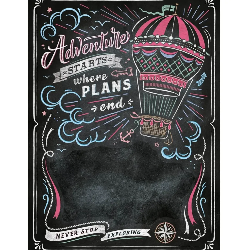 Puzzle 1000 pièces : Blackboard Travel - Clementoni