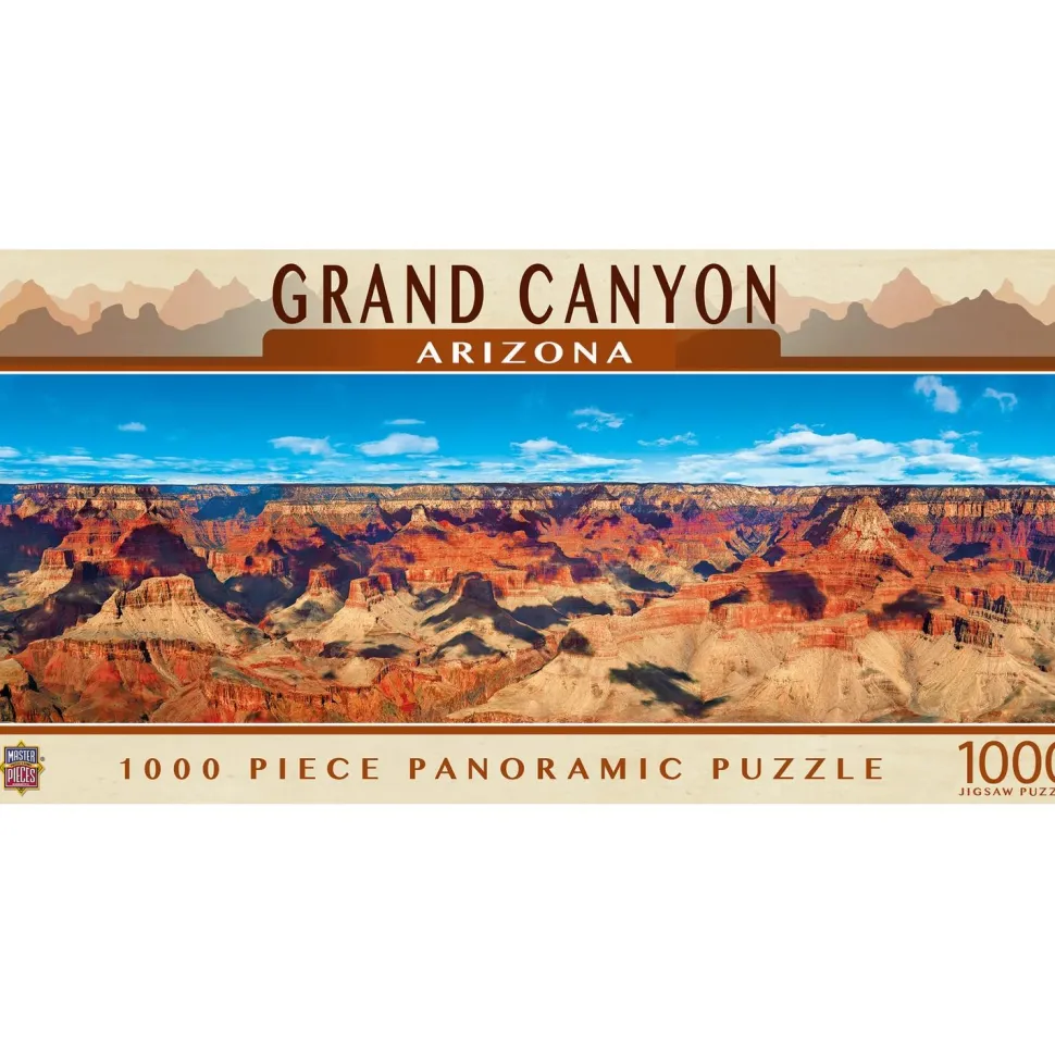 Puzzle 1000 pièces : Blakeway Panoramas - Puzzle Panoramique du Grand Canyon - Master Pieces