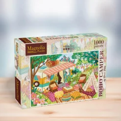 Puzzle 1000 pièces : Boho Camper - Édition Spéciale Olivia Gibbs - Magnolia