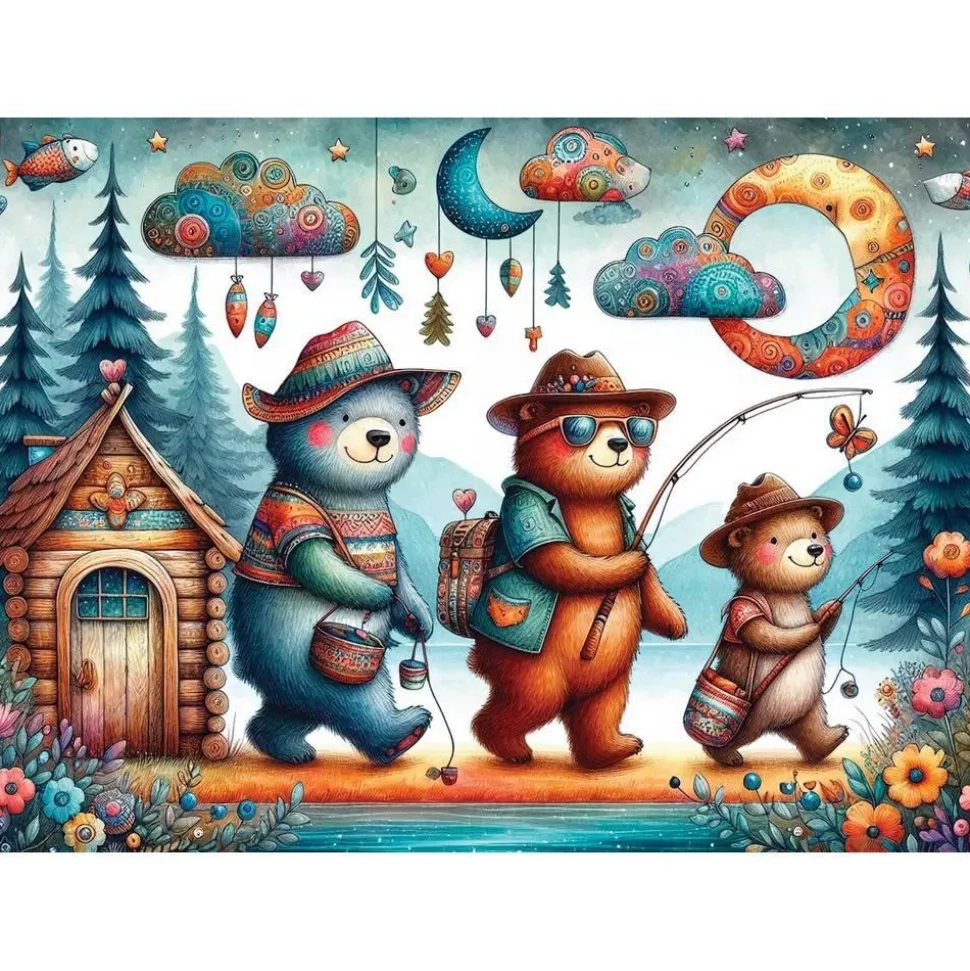 Puzzle 1000 pièces : BOHO EXPEDITION - JaCaRou