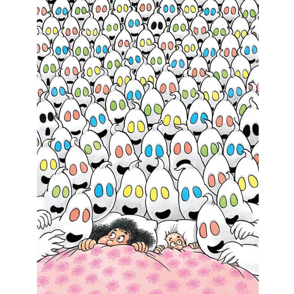 Puzzle 500 pièces : Bonne Nuit - Jan Van Haasteren - Diset