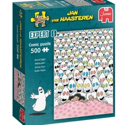 Puzzle 500 pièces : Bonne Nuit - Jan Van Haasteren - Diset