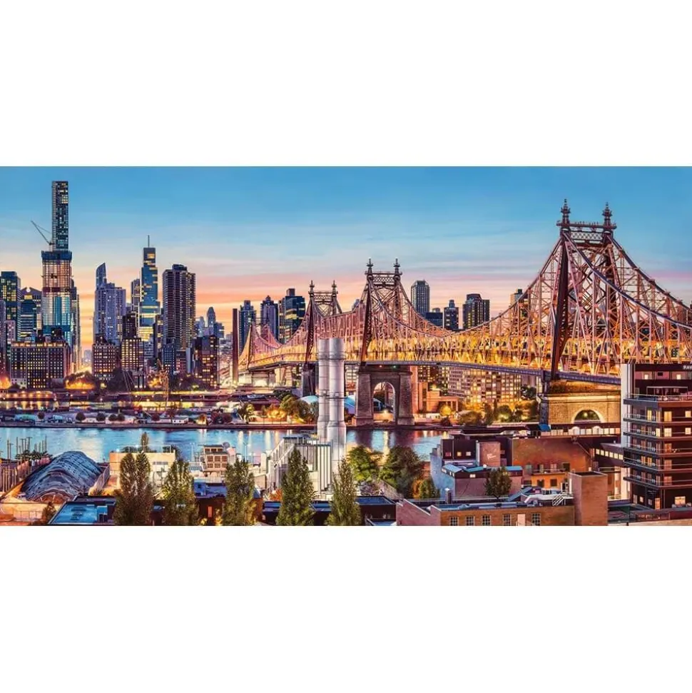 Puzzle 4000 pièces : Bonsoir New York - Castorland