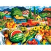 Puzzle 550 pièces : Bords de route du Sud-Ouest - Fraîcheur d'été - Master Pieces