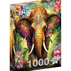 Puzzle 1000 Pièces : Botanique Céleste - EnjoyPuzzle