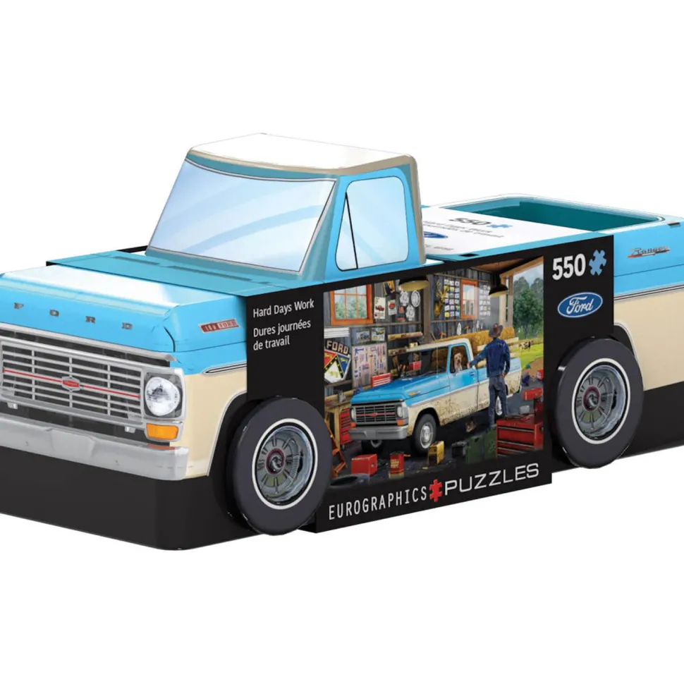 Puzzle 550 pièces : Boîte métal : Pick-up - Eurographics