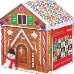 Puzzle 550 pièces : Boîte métal : Maison de pain d'épices - Eurographics