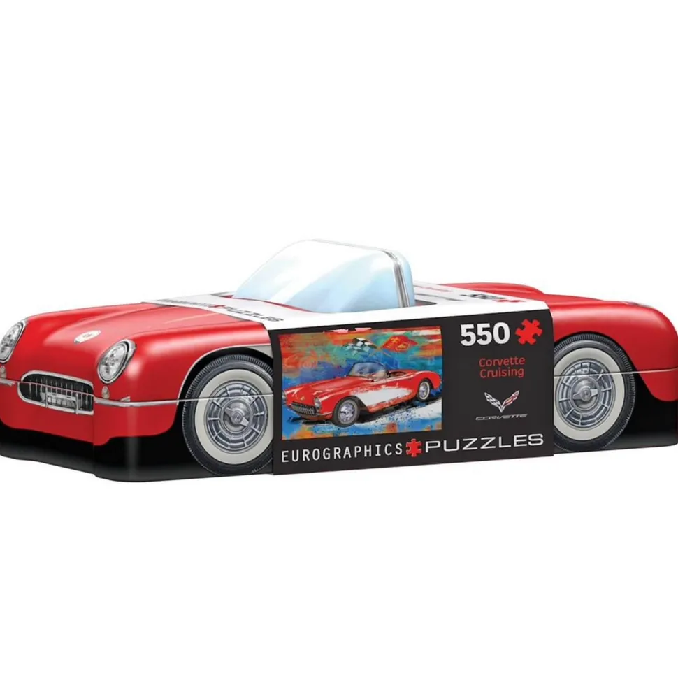 Puzzle 550 pièces : Boîte métallique : Corvette - Eurographics