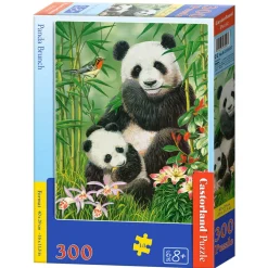 Puzzle 300 pièces : Brunch de Panda - Castorland