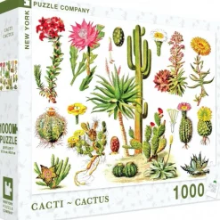 Puzzle 1000 pièces : cactus - New York Puzzle Company