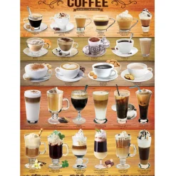 Puzzle 1000 pièces : Café - Eurographics