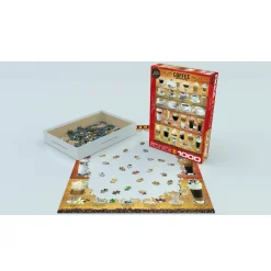Puzzle 1000 pièces : Café - Eurographics