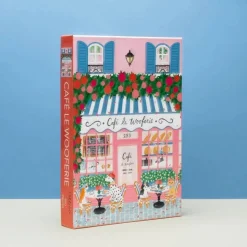 Puzzle 500 pièces : Café le Wooferie - Olleo