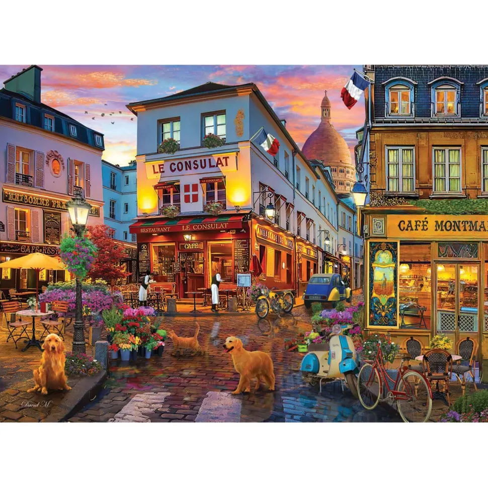 Puzzle 1000 pièces : Cafe Montmartre - Anatolian