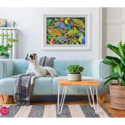 Puzzle 2000 pièces : Caméléons étonnants - CherryPazzi