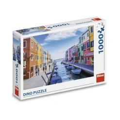 Puzzle 1000 pièces : Canal à Venise - Dino