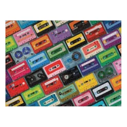 Puzzle 1000 pièces : Cassettes - Galison