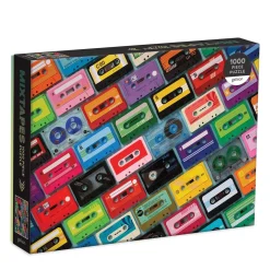 Puzzle 1000 pièces : Cassettes - Galison