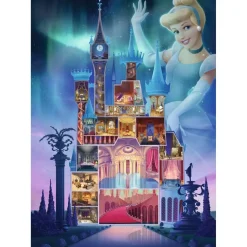 Puzzle 1000 pièces : Cendrillon (Collection Château des Princesses Disney) - Ravensburger