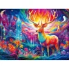 Puzzle 1000 pièces : Cerf Mystique - Trefl