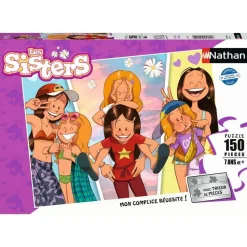 Puzzle 150 pièces : C’est parti mon kiwi - Les Sisters - Nathan