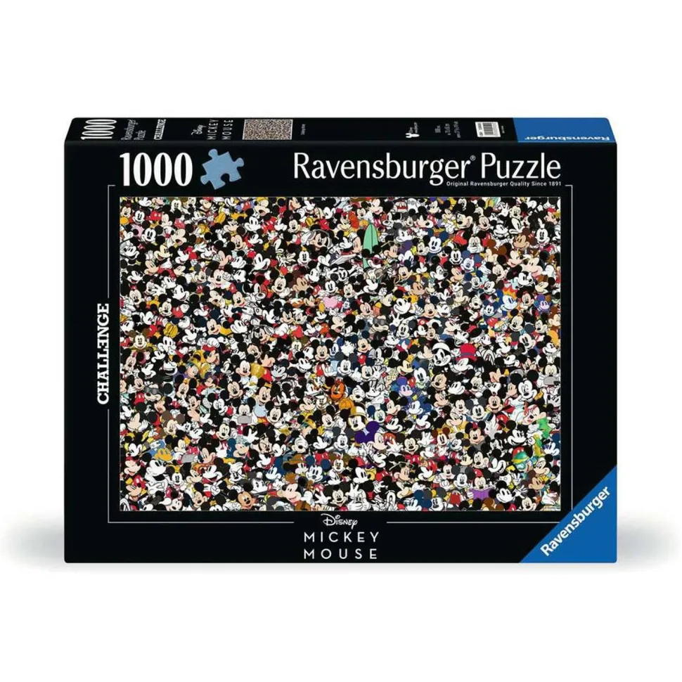 Puzzle 1000 pièces - Challenge Puzzle : Mickey Mouse - Ravensburger