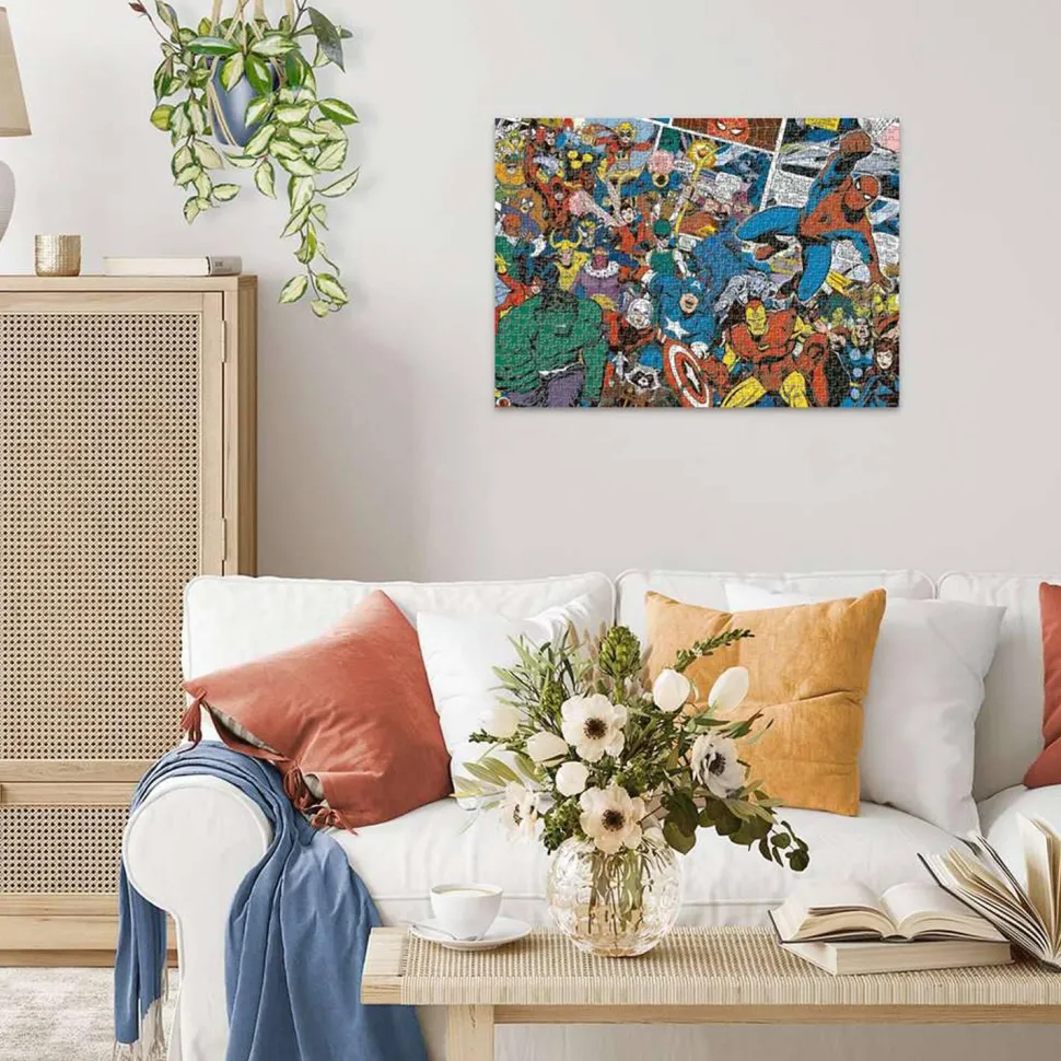Puzzle 1000 pièces - Challenge Puzzle : Marvel - Ravensburger