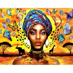 Puzzle 1000 pièces : Charmante femme - Anatolian