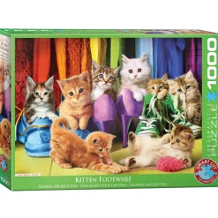 Puzzle 1000 pièces : Chatons arc-en-ciel - Eurographics