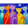 Puzzle 1000 Pièces : Chats souriants - EnjoyPuzzle