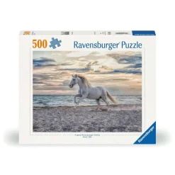 Puzzle 500 pièces : Cheval sur la plage - Ravensburger