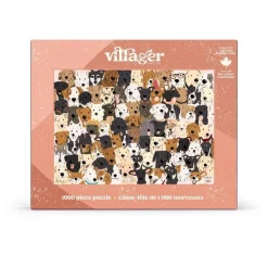 Puzzle 1000 pièces : Chiens de sauvetage - Villager Puzzles