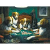 Puzzle 1000 pièces : Chiens jouant au poker - Magnolia