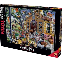 Puzzle 1000 pièces : Chiens Méchants - Anatolian