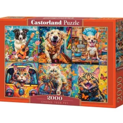 Puzzle 2000 pièces : Choisissez votre animal - Castorland