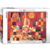 Puzzle 1000 pièces : Château et soleil, Paul Klee - Eurographics